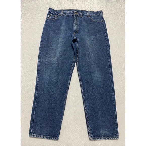 Carhartt Other - Vintage Carhartt B17 HDK Jeans Men's Size 44×32 Blue Original Fit USA Components